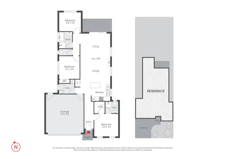 Floorplan of Homely house listing, 10 Tony Drive, Truganina VIC 3029