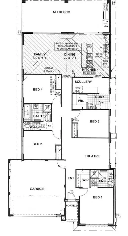 Floorplan of Homely house listing, 19 Flatbush Road, Hilbert WA 6112