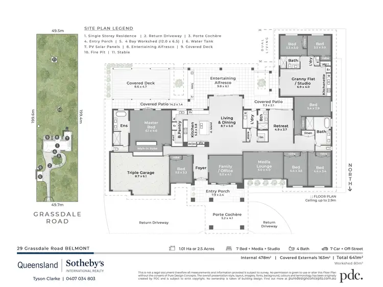 Floorplan of Homely house listing, 29 Grassdale Road, Belmont QLD 4153