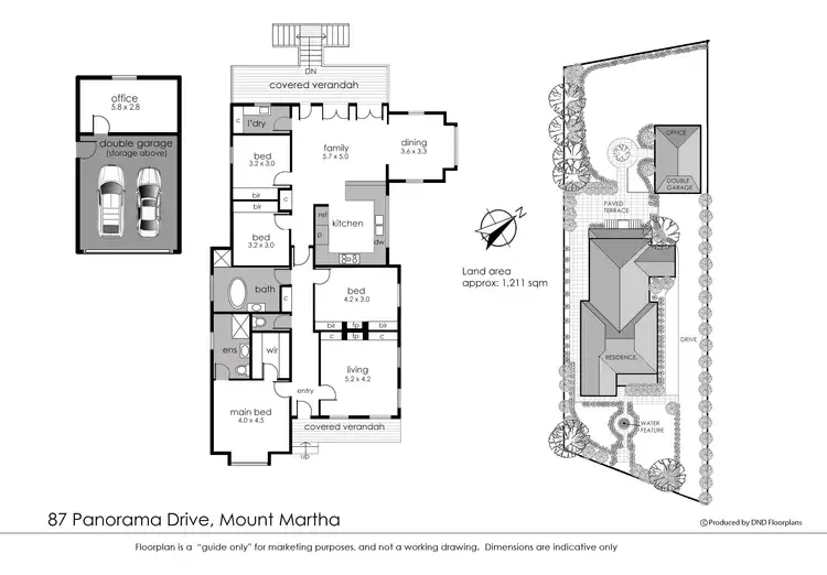 Floorplan of Homely house listing, 87 Panorama Drive, Mount Martha VIC 3934