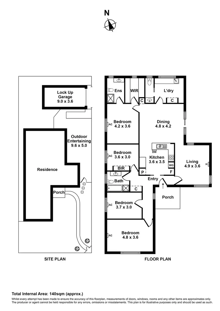 Floorplan of Homely house listing, 60 The Avenue, Spotswood VIC 3015