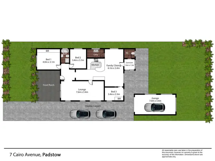 Floorplan of Homely house listing, 7 Cairo Avenue, Padstow NSW 2211