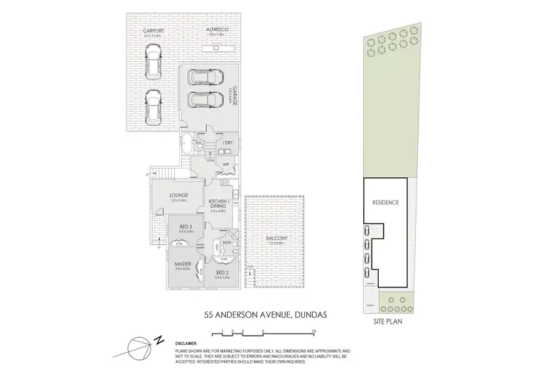 Floorplan of Homely house listing, 55 Anderson Avenue, Dundas NSW 2117