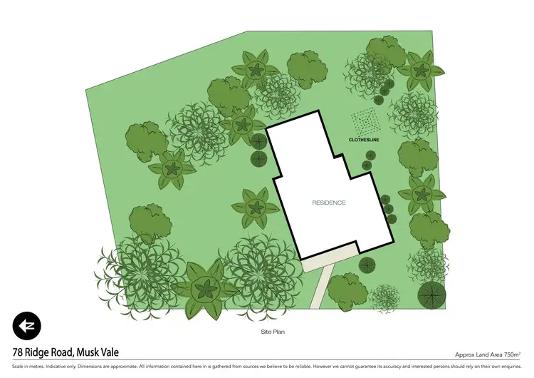 Floorplan of Homely house listing, 78 Ridge Road, Musk Vale VIC 3461