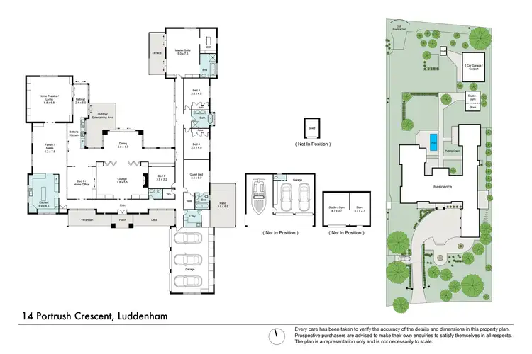 Floorplan of Homely house listing, 14 Portrush Crescent, Luddenham NSW 2745