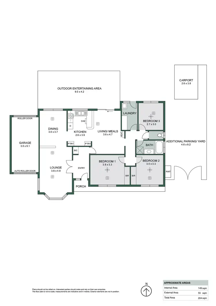 Floorplan of Homely house listing, 2/33 Adelphi Crescent, Glenelg North SA 5045