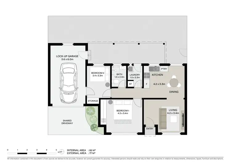 Floorplan of Homely villa listing, 3/59 Cogra Road, Woy Woy NSW 2256