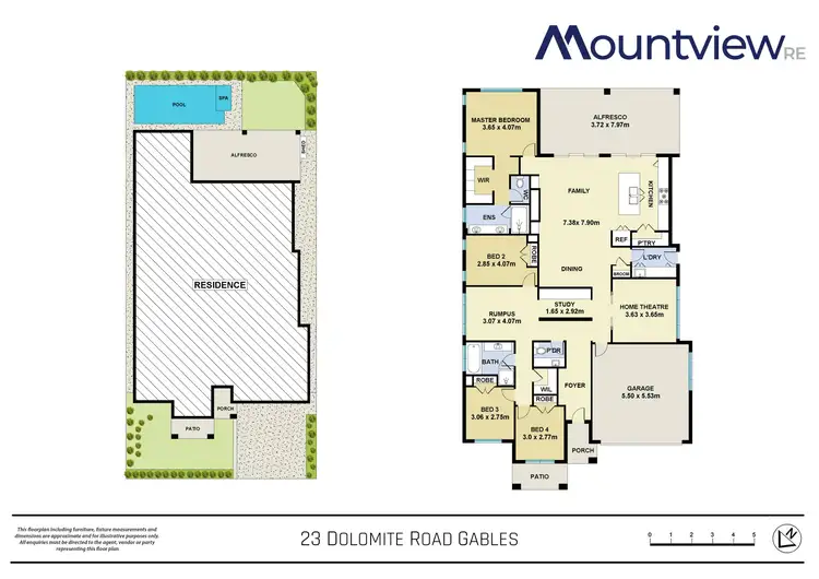 Floorplan of Homely house listing, 23 Dolomite Road, Gables NSW 2765