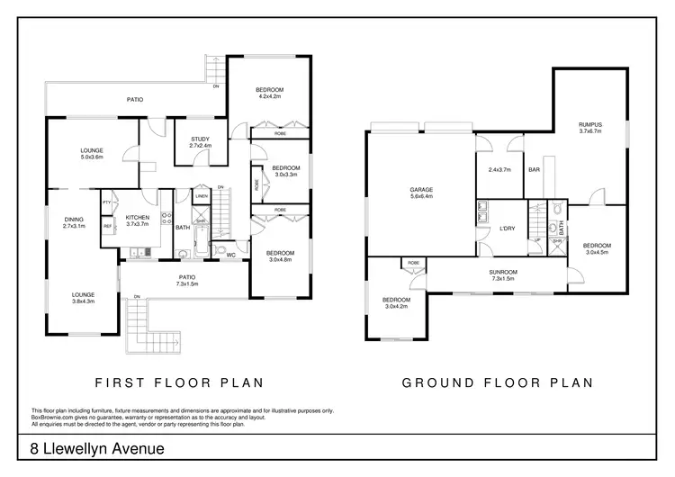 Floorplan of Homely house listing, 8 Llewellyn Avenue, Goulburn NSW 2580