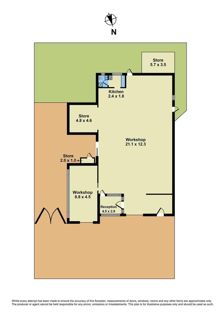 Floorplan of Homely house listing, 35 Couch Street, Sunshine VIC 3020