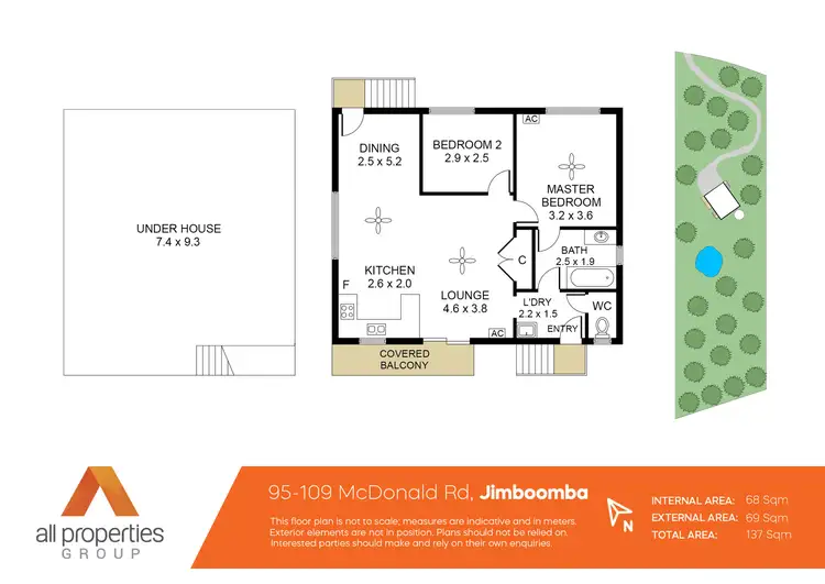Floorplan of Homely rural property listing, 95-109 McDonald Road, Jimboomba QLD 4280