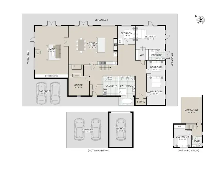 Floorplan of Homely house listing, 110 Watchorns Road, Karoola TAS 7267