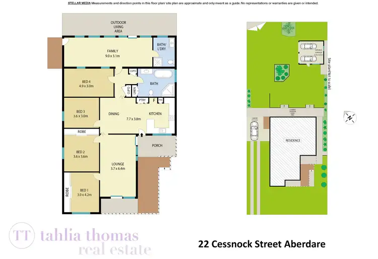 Floorplan of Homely house listing, 22 Cessnock Street, Aberdare NSW 2325