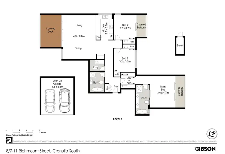 Floorplan of Homely apartment listing, 8/7-11 Richmount Street, Cronulla NSW 2230