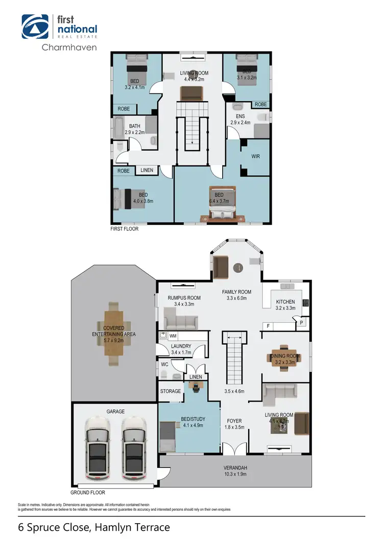 Floorplan of Homely house listing, 6 Spruce Close, Hamlyn Terrace NSW 2259