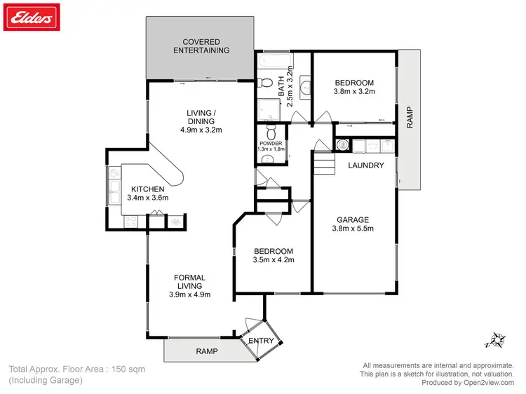 Floorplan of Homely unit listing, 10 Glen Ellen Rise, Kingston TAS 7050