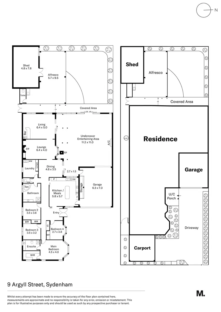 Floorplan of Homely house listing, 9 Argyll Street, Sydenham VIC 3037