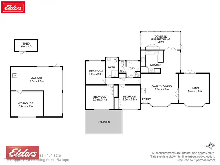 Floorplan of Homely house listing, 52 Beach Road, Margate TAS 7054