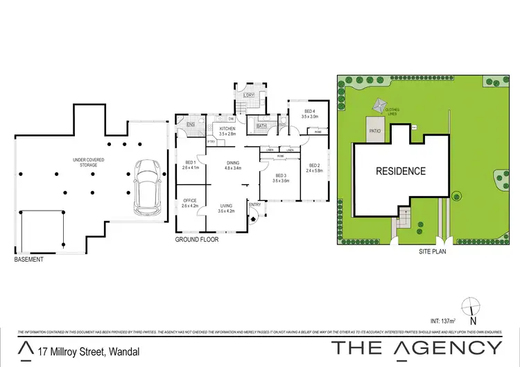 Floorplan of Homely house listing, 17 Millroy Street, Wandal QLD 4700