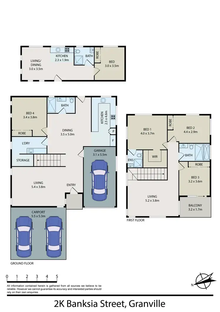 Floorplan of Homely house listing, 2 Banksia Street, Granville NSW 2142