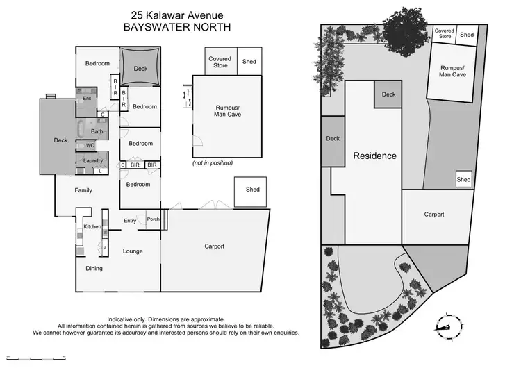 Floorplan of Homely house listing, 25 Kalawar Avenue, Bayswater North VIC 3153