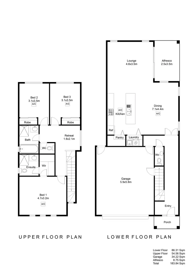 Floorplan of Homely townhouse listing, 17B Galway Avenue, Marleston SA 5033