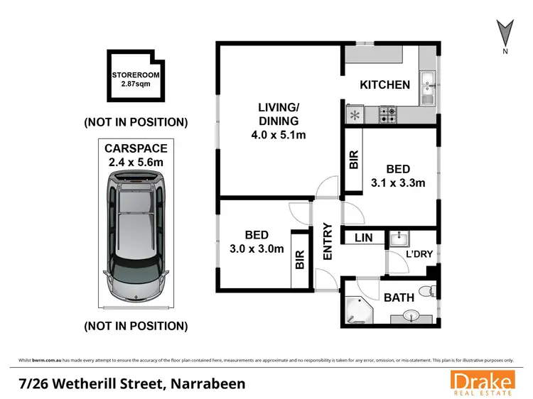 Floorplan of Homely unit listing, 7/26 Wetherill Street, Narrabeen NSW 2101