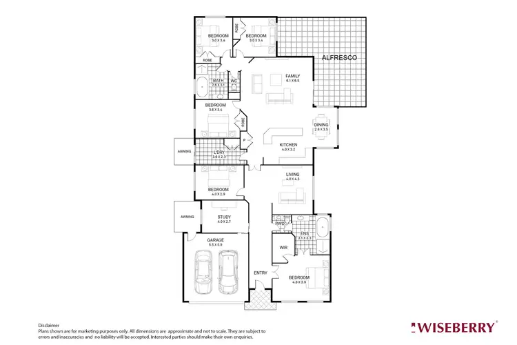 Floorplan of Homely house listing, 1 Garner Close, Cooranbong NSW 2265