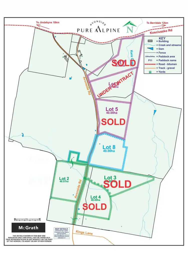 Floorplan of Homely rural property listing, Lot 8 Pure Alpine Estate Avonside Road, Jindabyne NSW 2627