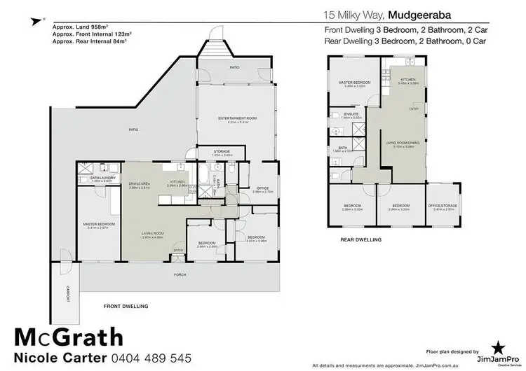 Floorplan of Homely house listing, 15 Milky Way, Mudgeeraba QLD 4213