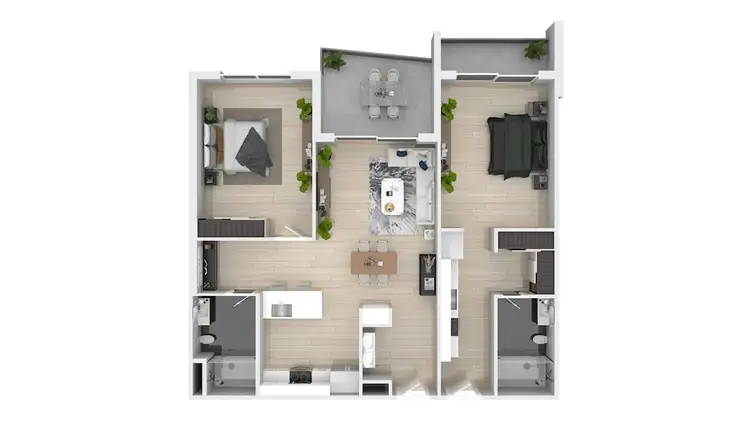 Floorplan of Homely apartment listing, 2109/3 Main Street, Varsity Lakes QLD 4227