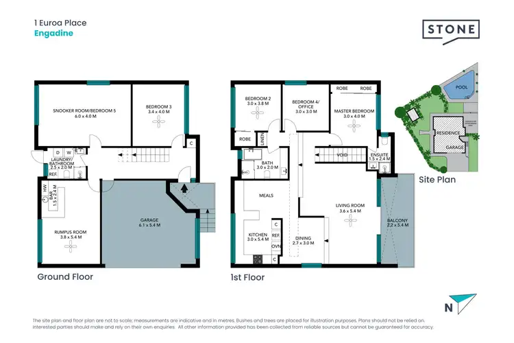 Floorplan of Homely house listing, 1 Euroa Place, Engadine NSW 2233