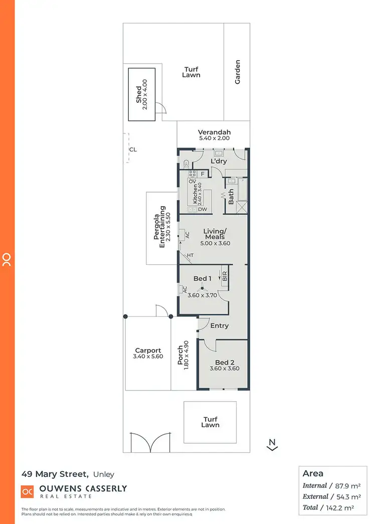 Floorplan of Homely house listing, 49 Mary Street, Unley SA 5061