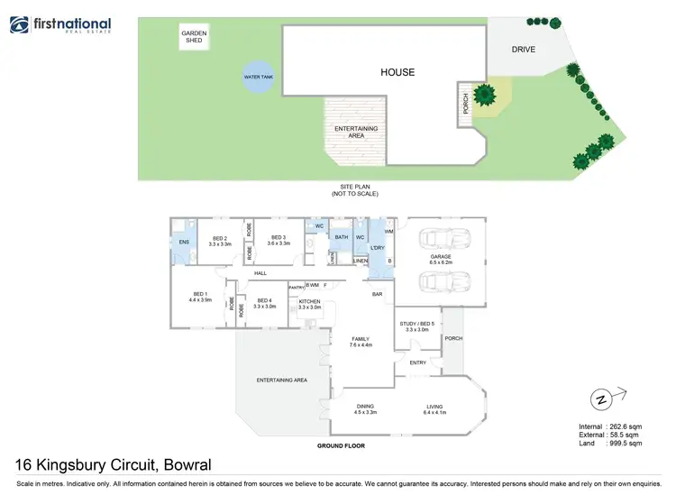Floorplan of Homely house listing, 16 Kingsbury Circuit, Bowral NSW 2576