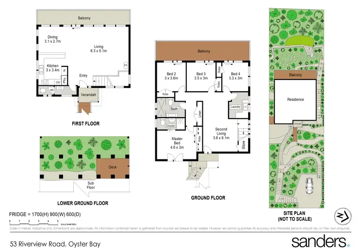 Floorplan of Homely house listing, 53 Riverview Road, Oyster Bay NSW 2225