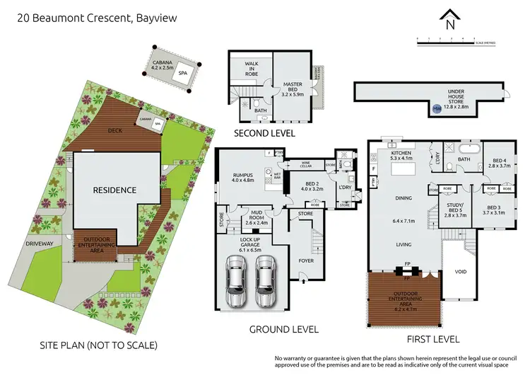 Floorplan of Homely house listing, 20 Beaumont Crescent, Bayview NSW 2104