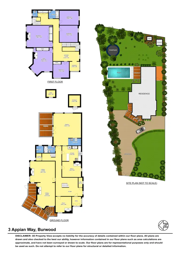 Floorplan of Homely house listing, 3 Appian Way, Burwood NSW 2134