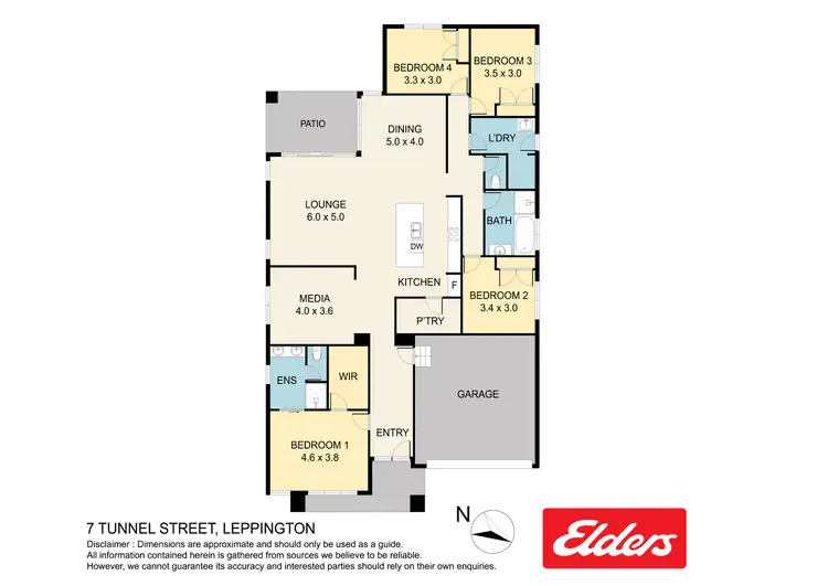 Floorplan of Homely house listing, 7 Tunnel Street, Leppington NSW 2179