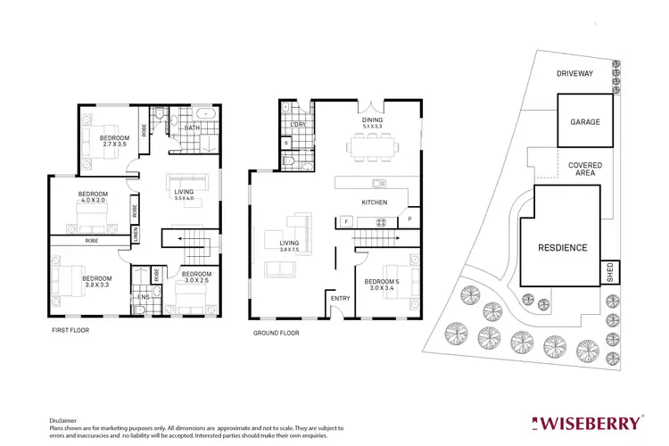 Floorplan of Homely house listing, 1 Potter Street, Blue Haven NSW 2262