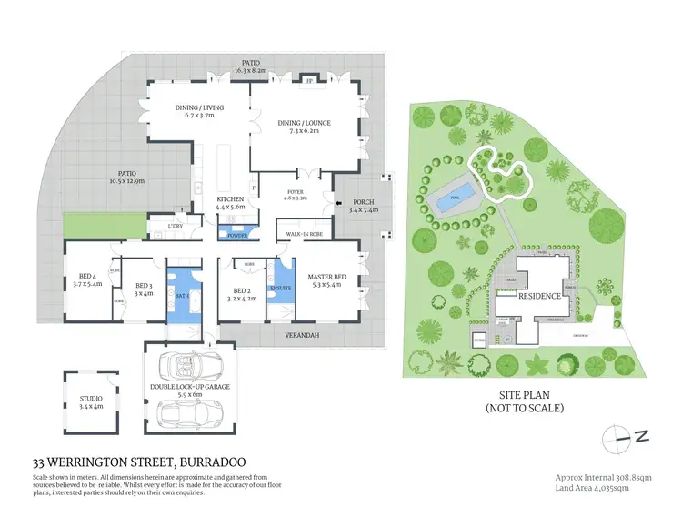 Floorplan of Homely house listing, 33 Werrington Street, Burradoo NSW 2576