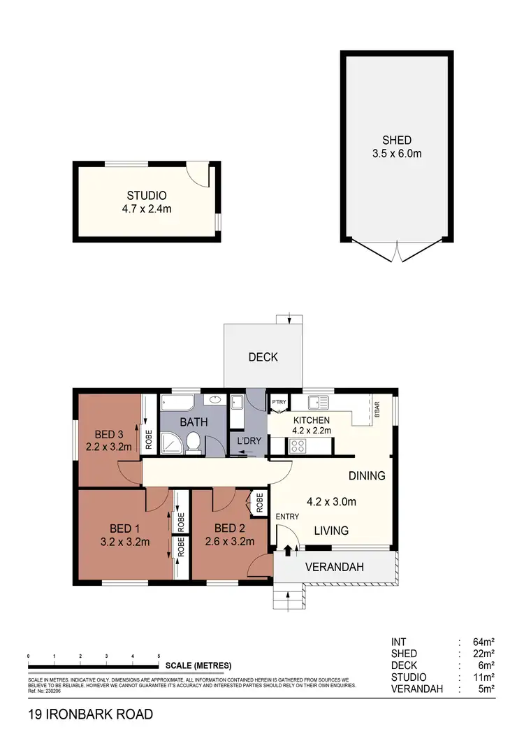 Floorplan of Homely house listing, 19 Ironbark Road, Bendigo VIC 3550