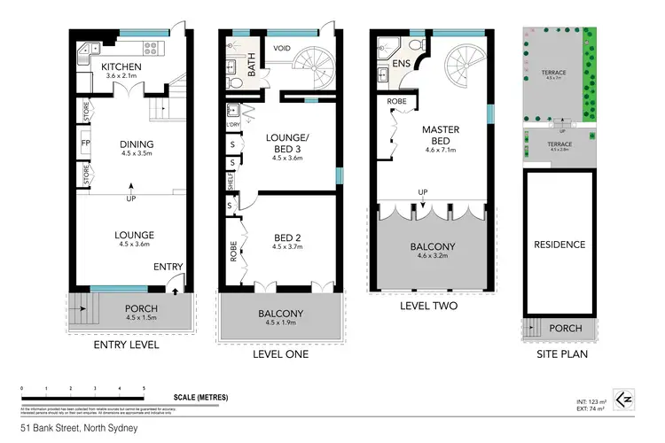 Floorplan of Homely house listing, 51 Bank Street, North Sydney NSW 2060