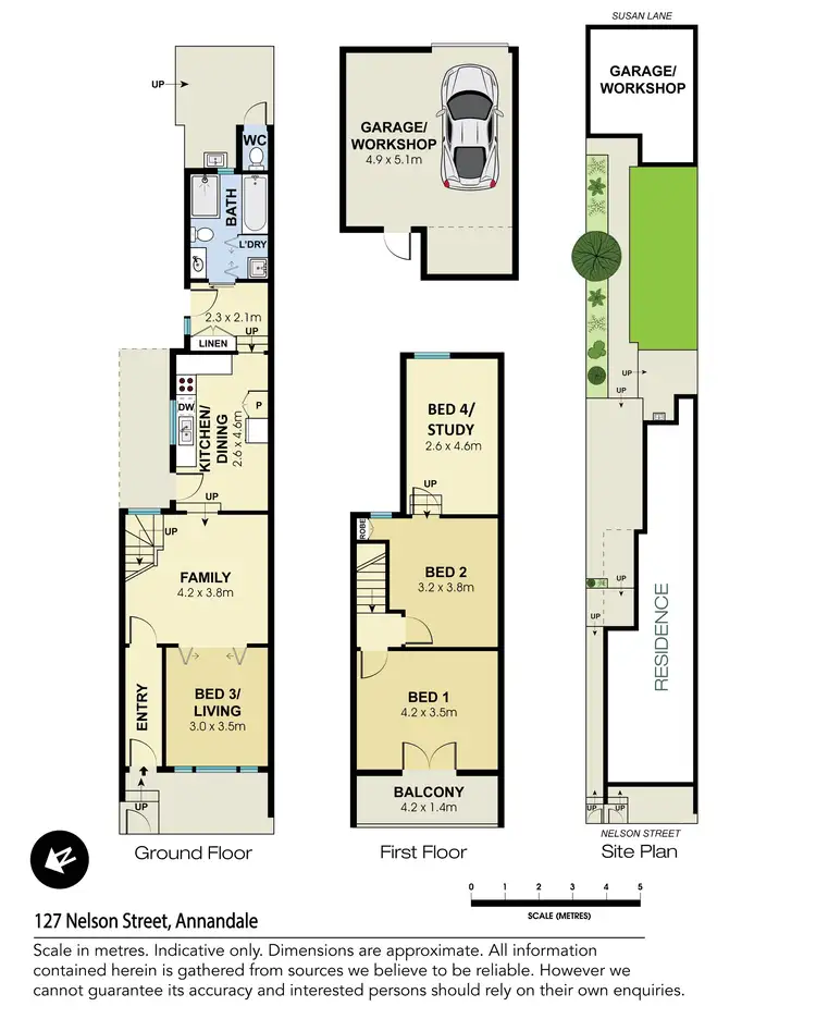 Floorplan of Homely house listing, 127 Nelson Street, Annandale NSW 2038