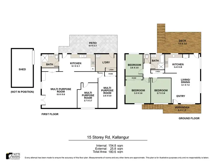 Floorplan of Homely house listing, 15 Storey Road, Kallangur QLD 4503