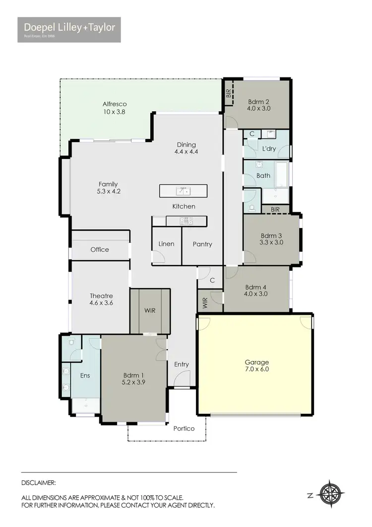 Floorplan of Homely house listing, 77 Dorset Drive, Alfredton VIC 3350