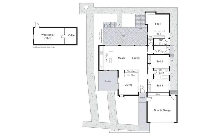 Floorplan of Homely house listing, 54 Bavin Street, Curtin ACT 2605