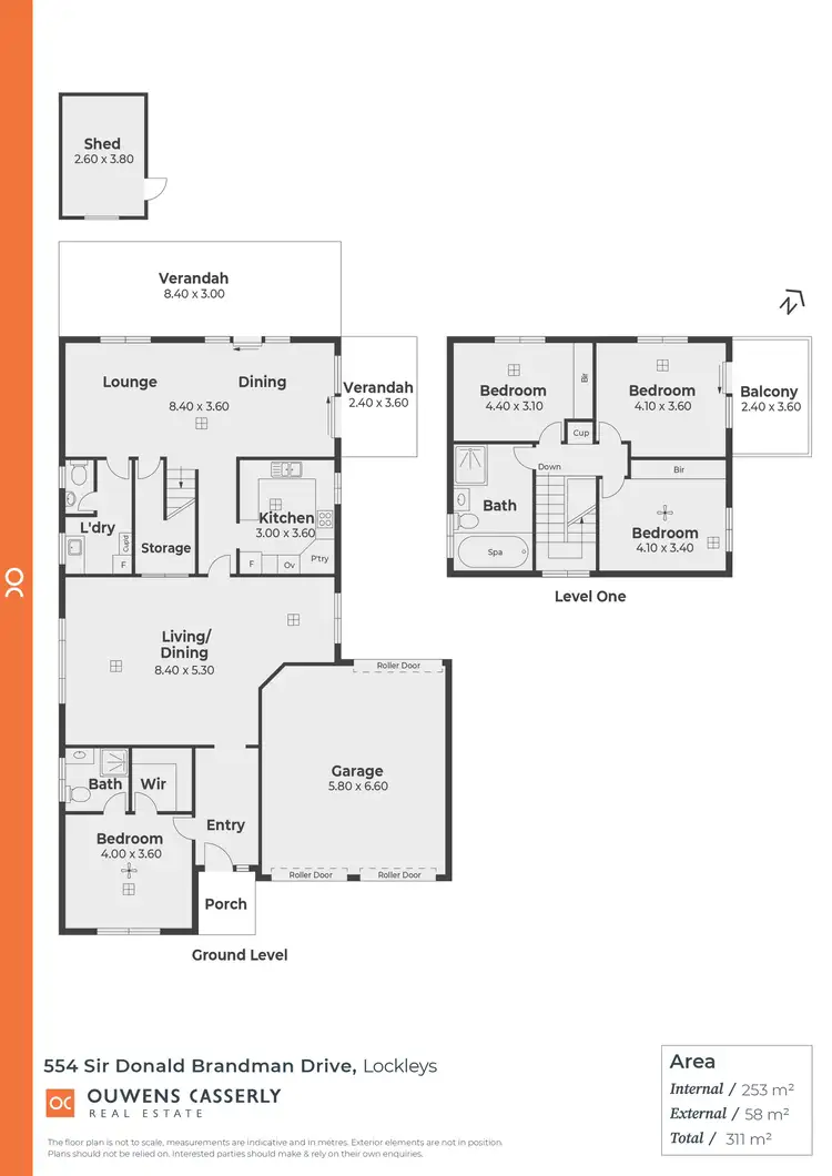 Floorplan of Homely house listing, 554 Sir Donald Bradman Drive, Lockleys SA 5032
