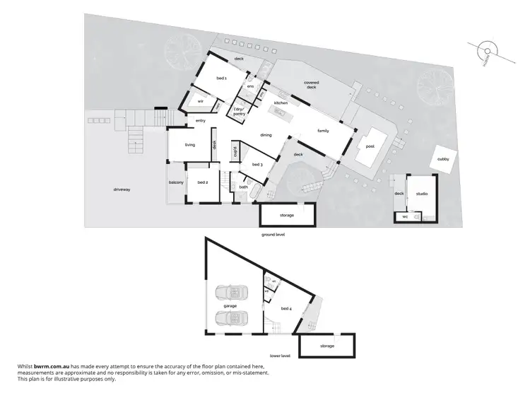 Floorplan of Homely house listing, 3 Champ Place, Curtin ACT 2605