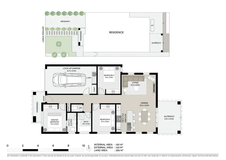 Floorplan of Homely townhouse listing, 23A Gwynne Street, Hamlyn Heights VIC 3215