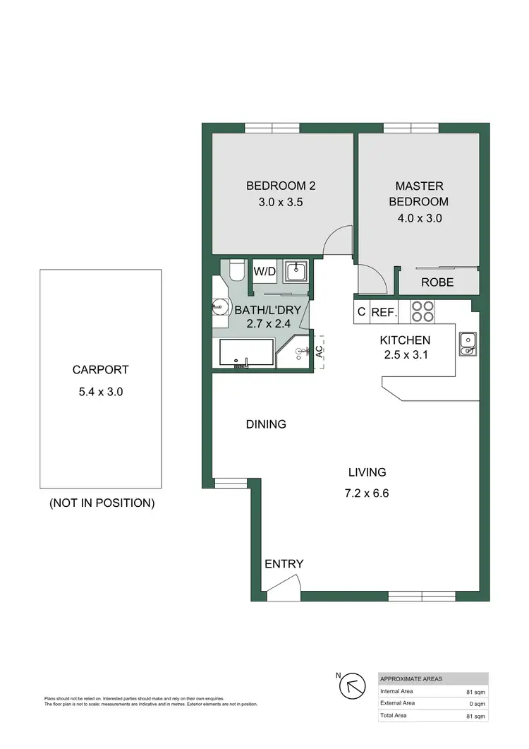 Floorplan of Homely unit listing, 42/41-47 Melbourne Street, North Adelaide SA 5006